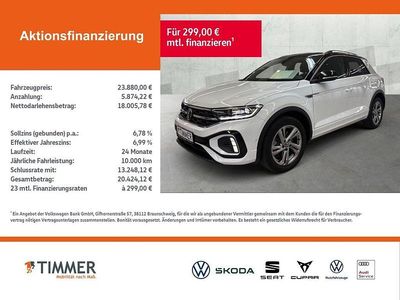 Usado VW T-Roc R-line 150 HP (110 kW) 2022 Branco SUV