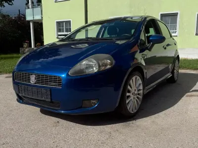 Gebraucht Fiat Punto Sport 120 PS (88 kW) 2009 Blau Kleinwagen