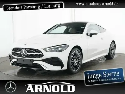 Brugt Mercedes CLE200 AMG line 204 HK (150 kW) 2025 Hvid Coupe
