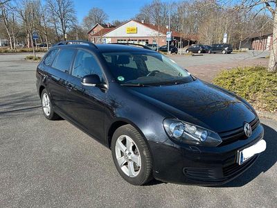 Gebraucht VW Golf VI Trendline 122 PS (89 kW) 2011 Schwarz Kleinwagen