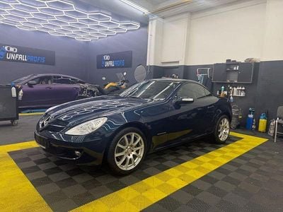 Gebraucht Mercedes SLK200 163 PS (119 kW) 2008 Blau Cabrio