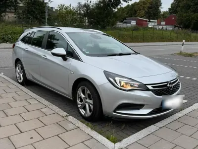 Gebraucht Opel Astra 125 PS (91 kW) 2017 Silber Kombi