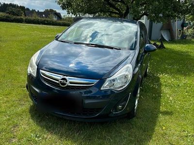 Gebraucht Opel Corsa 87 PS (63 kW) 2011 Blau Kleinwagen