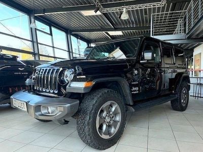 Occasion Jeep Wrangler Unlimited Sahara 200 PK (147 kW) 2019 Zwart SUV