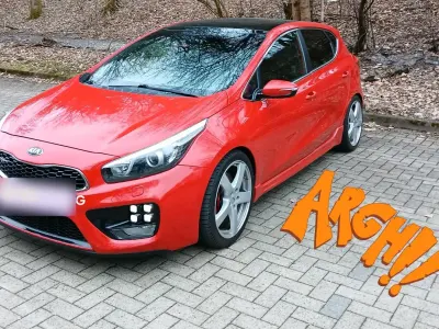 Gebraucht Kia Ceed GT GT 204 PS (150 kW) 2015 Rot Kleinwagen