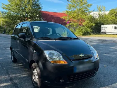 Gebraucht Chevrolet Matiz 52 PS (38 kW) 2009 Schwarz Kleinwagen