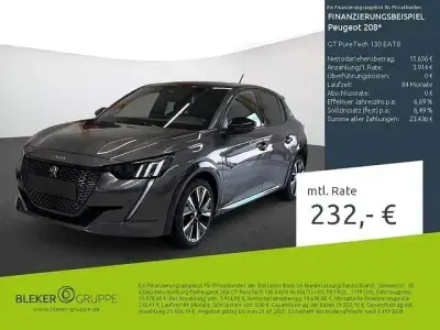 Gebraucht Peugeot 208 GT 131 PS (96 kW) 2023 Lackierung platiniumgrau/typ aussenverkleidung metalliclackierung Kleinwagen