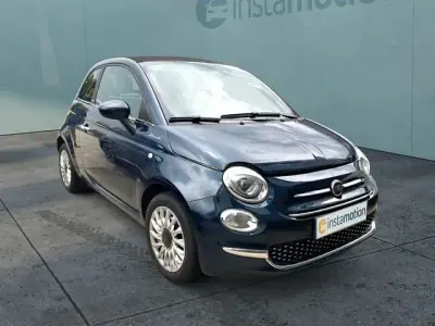 Usata Fiat 500C Dolcevita 69 CV (50 kW) 2021 Blu Cabrio