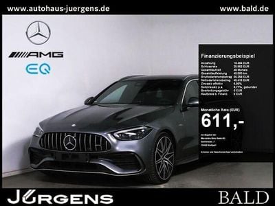 Grau selenite grey metallic Gebraucht 2024 Mercedes C43 AMG AMG Kombi | 64.840 € (Teuer)