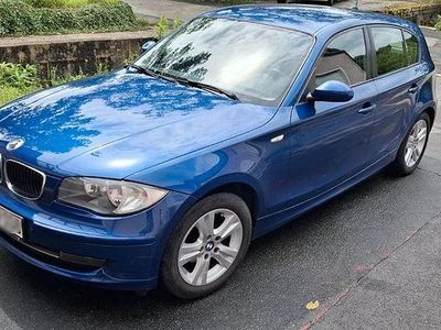 Gebraucht BMW 116 122 PS (89 kW) 2008 Blau Kleinwagen