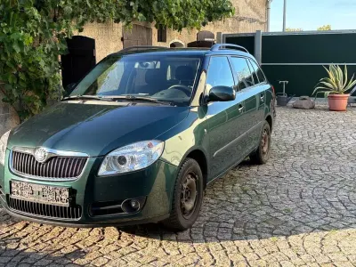 Gebraucht Skoda Fabia Elegance 86 PS (63 kW) 2008 Grün Kombi