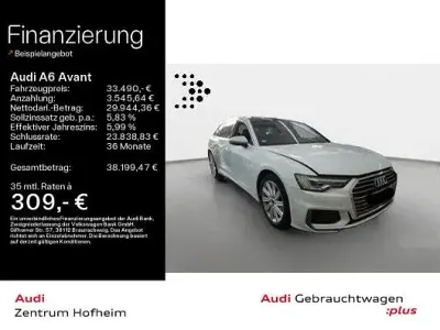 Gebraucht Audi A6 S-Line 204 PS (150 kW) 2023 Weiß Kombi