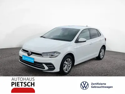 Gebraucht VW Polo Style 95 PS (69 kW) 2022 Weiß Kleinwagen