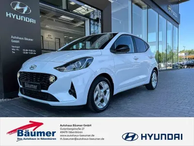 Gebraucht Hyundai i10 GO! 67 PS (49 kW) 2023 Weiß Kleinwagen