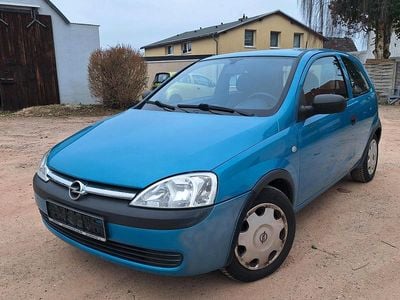Gebraucht Opel Corsa 58 PS (42 kW) 2002 Blau Kleinwagen