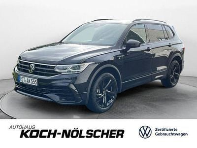Gebraucht VW Tiguan Allspace R-line 193 PS (141 kW) 2024 Schwarz SUV