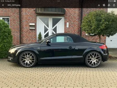 Gebraucht Audi TT Roadster S-Line 200 PS (147 kW) 2008 Schwarz Cabrio