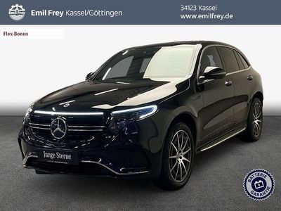 Gebraucht Mercedes EQC400 AMG 300 kW (408 PS) 2022 Obsidianschwarz metallic SUV