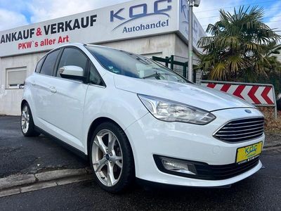 Weiß Gebraucht 2015 Ford C-MAX Titanium Van / Kleinbus | 8.900 € (Fairer Preis)