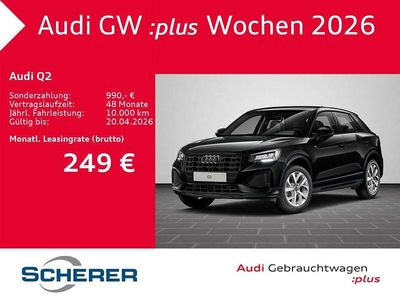 Gebraucht Audi Q2 Advanced 150 PS (110 kW) 2025 Mythosschwarz metallic (metallic) SUV