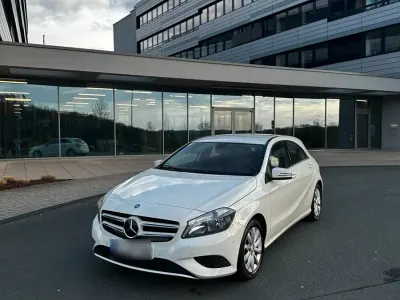 Second-hand Mercedes A180 AMG line 122 CP (89 kW) 2014 Alb Hatchback