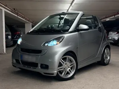Gebraucht Smart ForTwo Cabrio Brabus Xclusive 98 PS (72 kW) 2008 Silber Cabrio