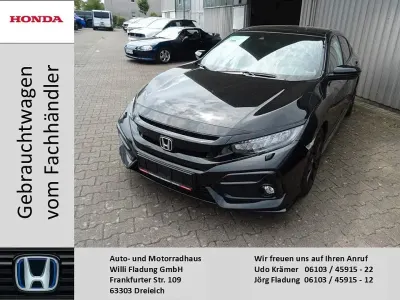 Gebraucht Honda Civic Sport 182 PS (133 kW) 2022 Crystal black p. (metallic) Limousine