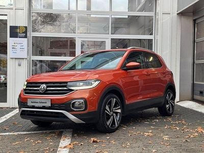 Usata VW T-Cross Style 116 CV (85 kW) 2021 Arancione SUV