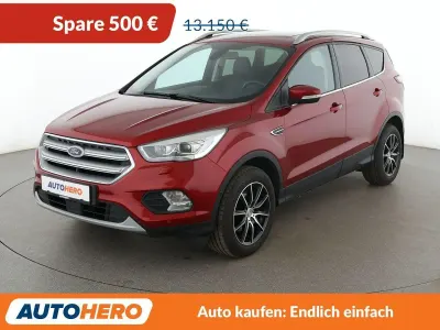 Gebraucht Ford Kuga Titanium 150 PS (110 kW) 2017 Rot SUV