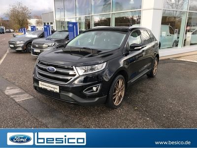 Schwarz Gebraucht 2017 Ford Edge Titanium SUV | 20.490 € (Etwas zu teuer)