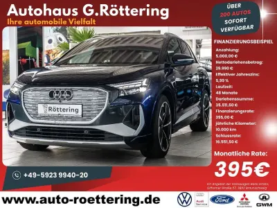 Gebraucht Audi Q4 e-tron Basis 194 kW (265 PS) 2023 Blau SUV