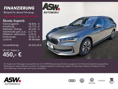 Graphitegrau metallic Neu 2025 Skoda Superb Selection Kombi | 58.860 € (Teuer)