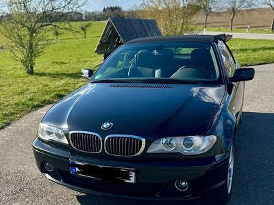 Gebraucht BMW 325 Cabriolet Sport Line 192 PS (141 kW) 2006 Schwarz Cabrio