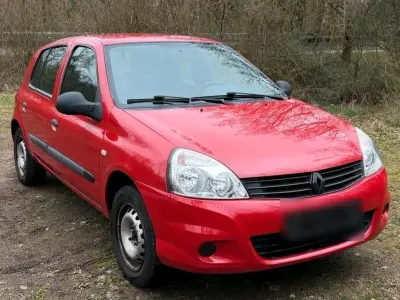 Brugt Renault Clio II Campus 60 HK (44 kW) 2009 Rød Sedan