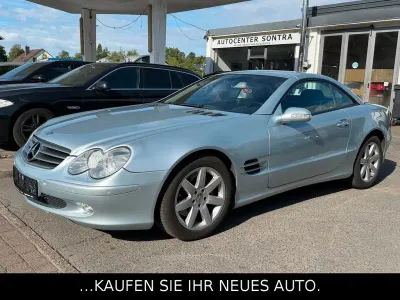 Gebraucht Mercedes SL500 306 PS (225 kW) 2001 Silber Cabrio