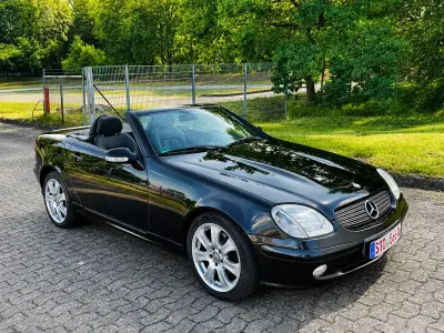 Gebraucht Mercedes SLK200 163 PS (119 kW) 2001 Schwarz Cabrio