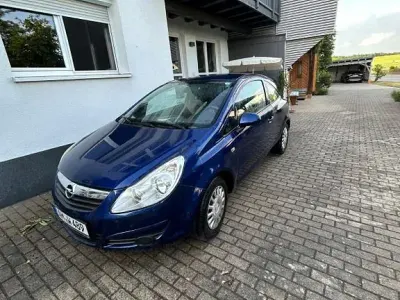 Gebraucht Opel Corsa Edition 60 PS (44 kW) 2009 Blau Kleinwagen