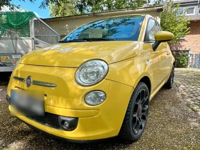 Gebraucht Fiat 500 Lounge 86 PS (63 kW) 2012 Gelb Kleinwagen