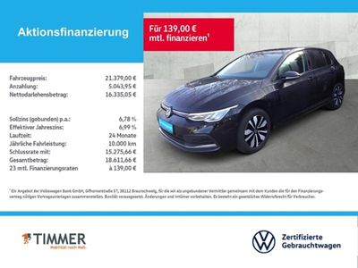 Second-hand VW Golf VIII Move 150 CP (110 kW) 2023 Negru Berlinǎ