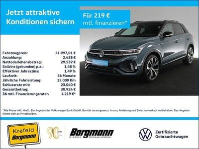 Begagnad VW T-Roc R-line 150 HK (110 kW) 2025 Blå SUV