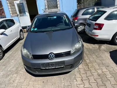 Gebraucht VW Golf VI Trendline 80 PS (58 kW) 2009 Grau Kleinwagen