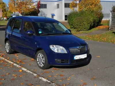 Używany Skoda Roomster 86 KM (63 kW) 2009 Niebieski Minivan