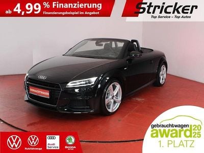 Schwarz Gebraucht 2016 Audi TT Roadster S-Line Cabrio | 28.949 € (Fairer Preis)