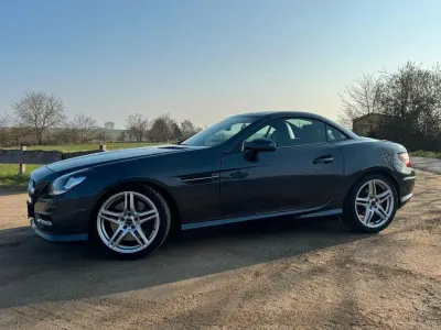 Brugt Mercedes SLK200 184 HK (135 kW) 2012 Grå Cabriolet