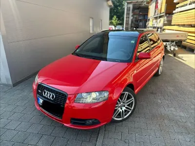 Gebraucht Audi A3 S-Line 170 PS (125 kW) 2007 Rot Kleinwagen