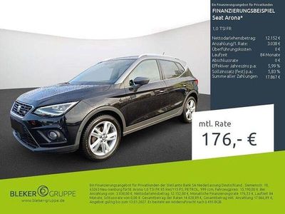 Mitternachts schwarz Gebraucht 2018 Seat Arona FR SUV | 15.190 € (Fairer Preis)