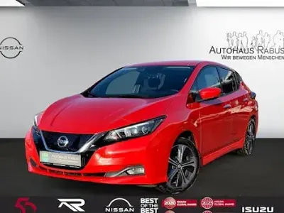 Second-hand Nissan Leaf N-Connecta 110 kW (150 CP) 2021 Roșu Hatchback