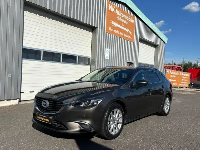 Gebraucht Mazda 6 Exclusive-Line 150 PS (110 kW) 2016 Braun Kombi