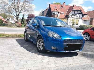 Brugt Fiat Grande Punto 75 HK (55 kW) 2006 Blå Hatchback