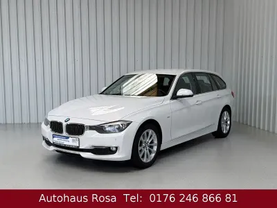 Gebraucht BMW 318 Luxury Line 143 PS (105 kW) 2015 Weiß Kombi